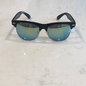 Source Unknown Black and Blue Sunglasses